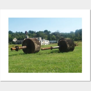 Giant Tractor Wheel Bearings Posters and Art